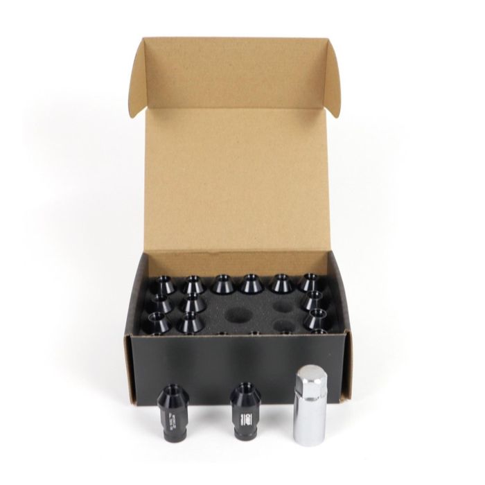 Omp Speed OMPS09941401 Juego de 20 Tuercas de Rueda M14x1.25 Largo 40mm Llave 19mm Aluminio 7075 Negro 0 Omp Speed OMPS09941401 Juego de 20 Tuercas de Rueda M14x1.25 Largo 40mm Llave 19mm Aluminio 7075 Negro 0