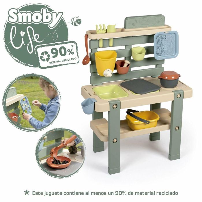Smoby SMO840208 Cocina de Barro Mud Kitchen Life con Temática de Hogar 7 Smoby SMO840208 Cocina de Barro Mud Kitchen Life con Temática de Hogar 7