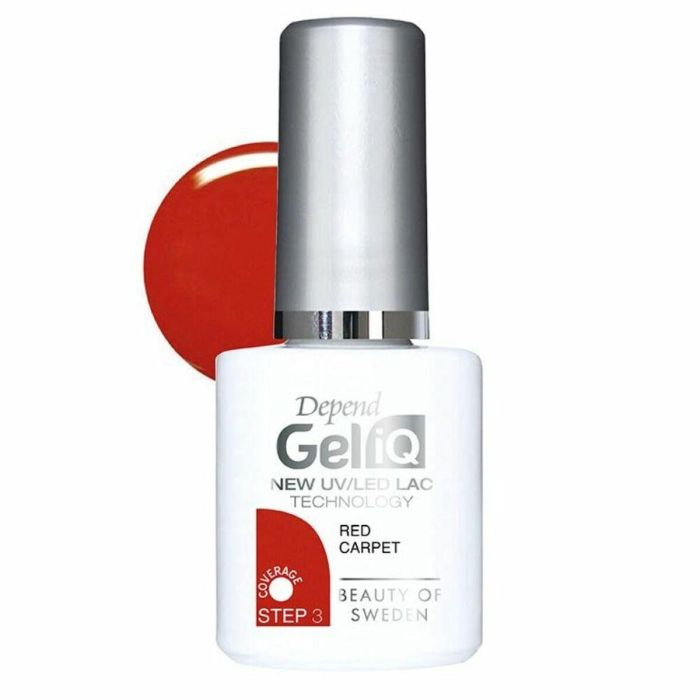 Beter GEL IQ Esmalte de Uñas Semipermanente para Manicura Gel Tono Red Carpet 5 ml - Sin HEMA, Alta Cobertura y Precisión Beter GEL IQ Esmalte de Uñas Semipermanente para Manicura Gel Tono Red Carpet 5 ml - Sin HEMA, Alta Cobertura y Precisión