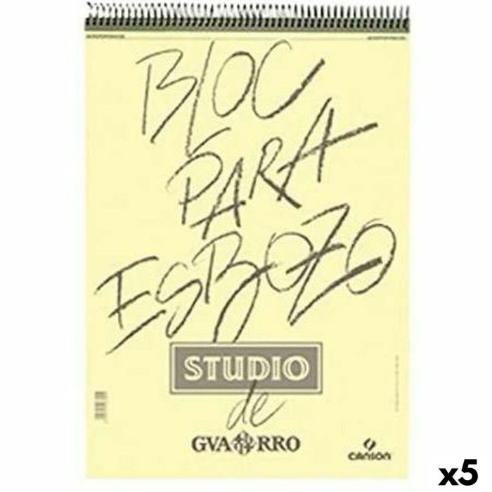 Bloc de dibujo Canson A5 50 Hojas (5 Unidades) 0 Bloc de dibujo Canson A5 50 Hojas (5 Unidades) 0