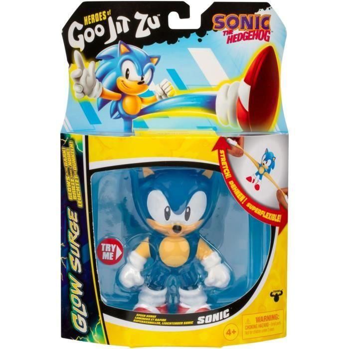 Sonic Glow Surge 13cm - HERoeS OF GOO JIT ZU - SONIC - Figura luminosa y extensible