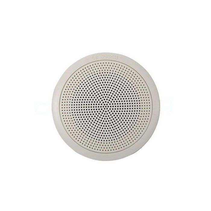 Bosch Altavoz de Techo 6W con Brazos con Muelles Blanco - Reproducción de Voz y Música, Fabricado en ABS Ligero, Fácil de Instalar