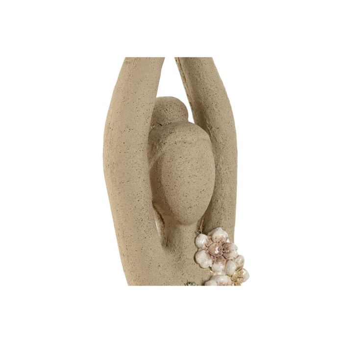 Figura Shabby DKD Home Decor Crema 24 x 54 x 30 cm (3 Unidades) 2