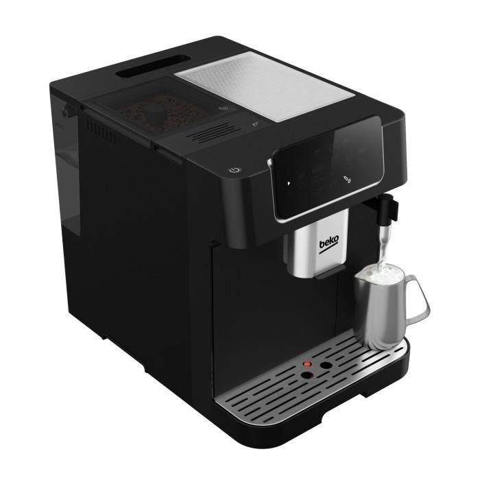 Cafetera con molinillo - BEKO - CEG7302B - 1350 W - 19 bares - Negra 1 Cafetera con molinillo - BEKO - CEG7302B - 1350 W - 19 bares - Negra 1
