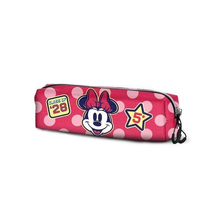 Karactermania Estuche Portatodo FAN 2.2 Minnie Mouse Class Cuadrado Ripstop 7 x 22 x 9 cm