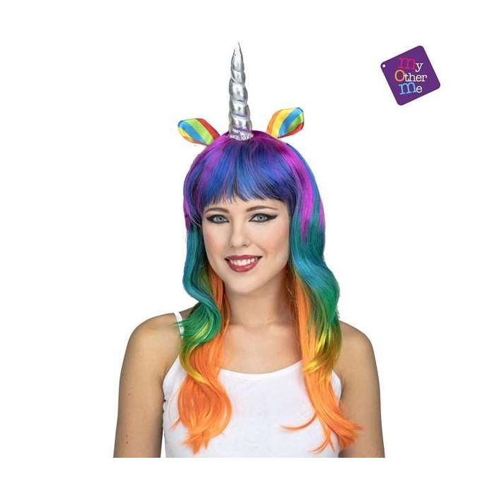 Peluca unicornio multicolor 1 Peluca unicornio multicolor 1