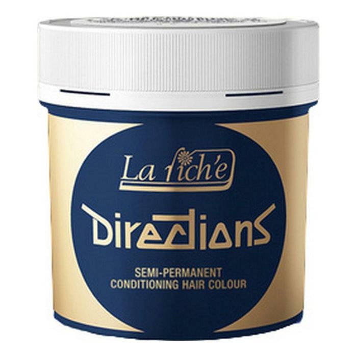 La Riché Directions Color Semi Permanente Azul De Media Noche - Tinte para Cabello Decolorado La Riché Directions Color Semi Permanente Azul De Media Noche - Tinte para Cabello Decolorado