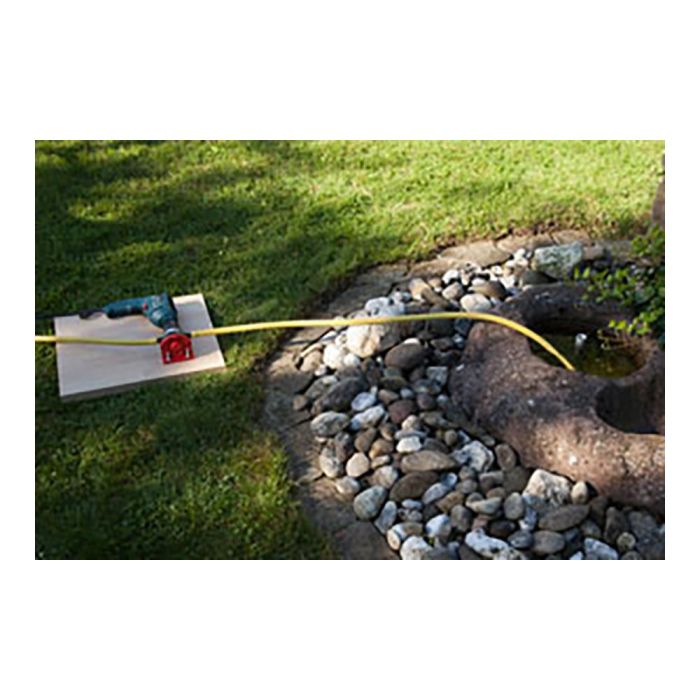 Wolfcraft 2202000 Bomba para Taladro, Vástago 6mm, 1300 l/h 1