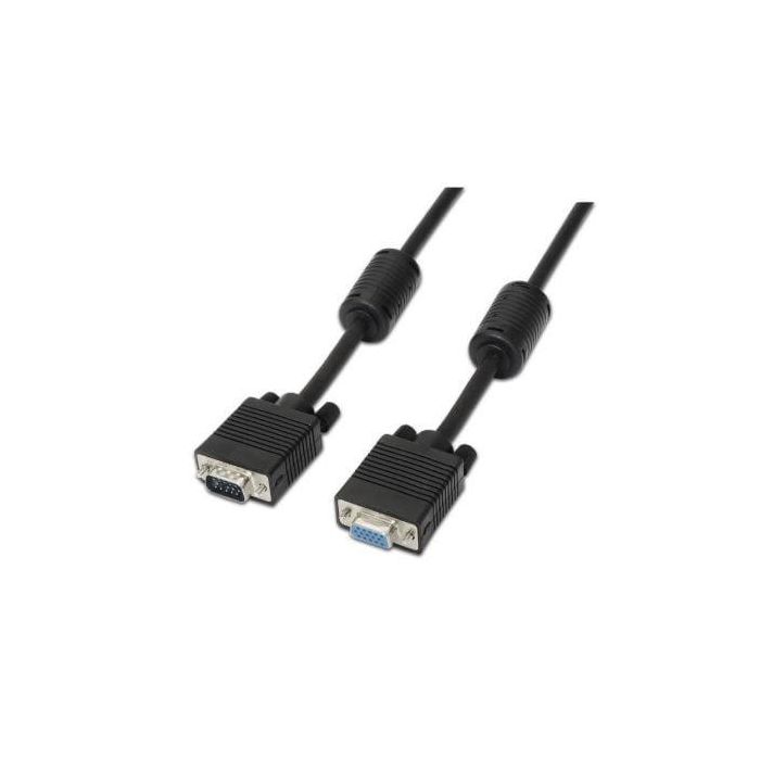 AISENS - CABLE SVGA CON FERRITA, HDB15/M-HDB15/H, NEGRO, 3.0M AISENS - CABLE SVGA CON FERRITA, HDB15/M-HDB15/H, NEGRO, 3.0M