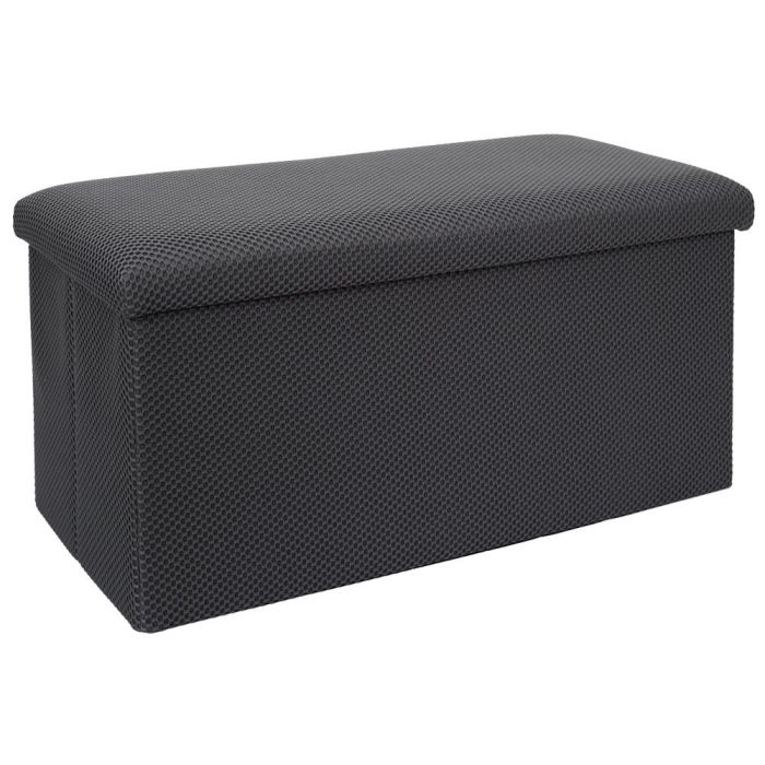Banco-Puf Plegable Atom Gris Home Deco Factory Banco-Puf Plegable Atom Gris Home Deco Factory