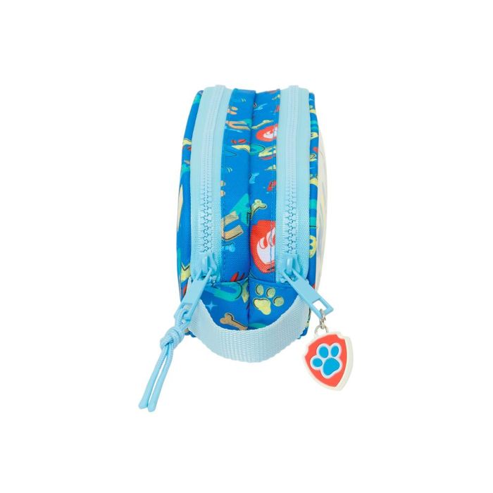 Portatodo Doble The Paw Patrol Pups rule Azul 21 x 8 x 6 cm 2