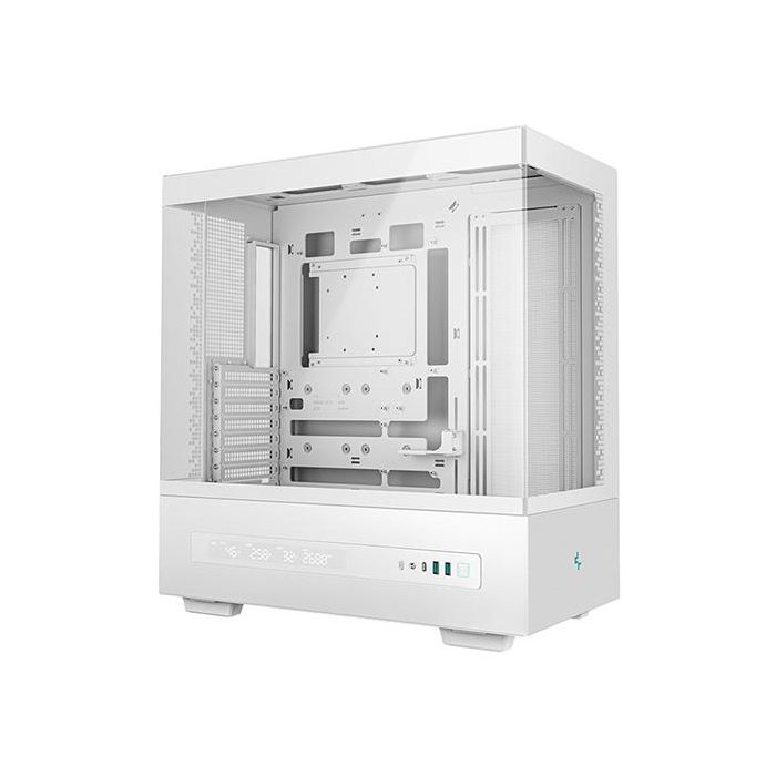 Deepcool CH690 Caja Gaming Torre Blanca con Pantalla LCD, ATX 1