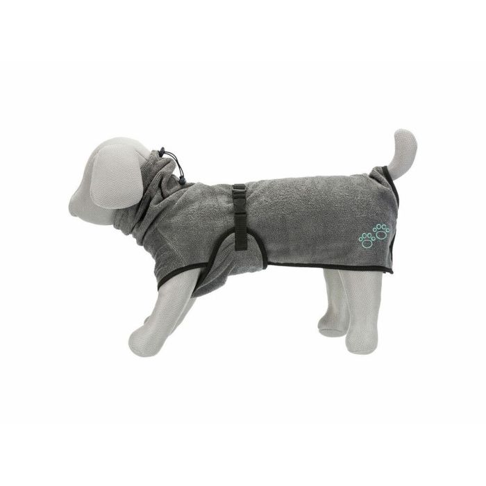 Albornoz para perro Trixie Gris XL 5 Albornoz para perro Trixie Gris XL 5