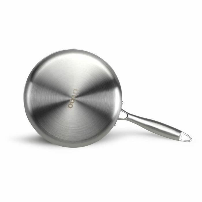 Brigade - Cacerola de acero inoxidable de 20 cm - LIVOO - MEP161 - Triplemente acero inoxidable - Apta para todo tipo de fuegos, incluida la inducción - Fabricada en Francia 3 Brigade - Cacerola de acero inoxidable de 20 cm - LIVOO - MEP161 - Triplemente acero inoxidable - Apta para todo tipo de fuegos, incluida la inducción - Fabricada en Francia 3