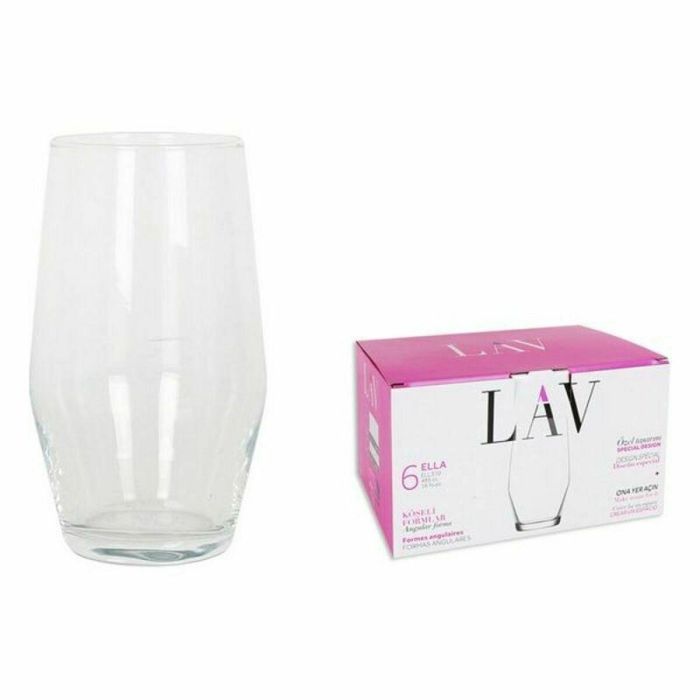 Set de Vasos LAV 144954 6 Piezas (8 Unidades) (495 ml) 1