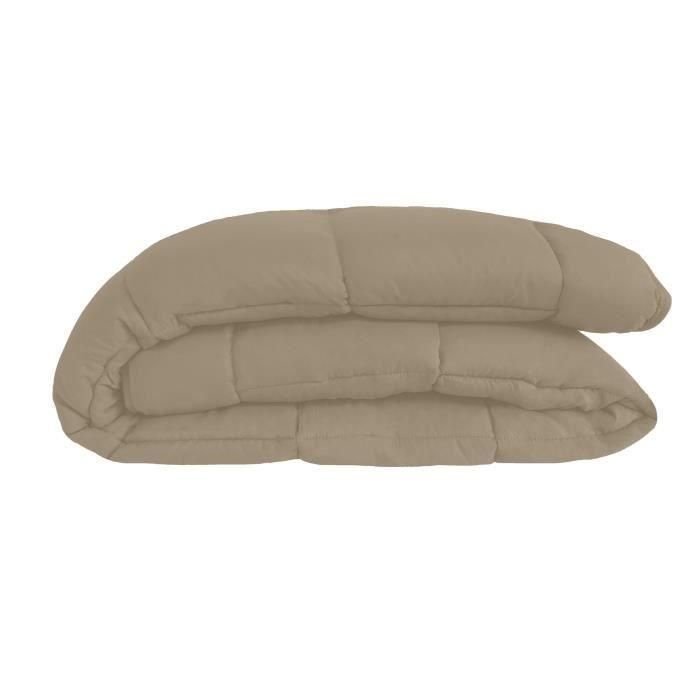 Edredón de microfibra 400g / m² CALGARY Taupe & Linen 220x240cm 5 Edredón de microfibra 400g / m² CALGARY Taupe & Linen 220x240cm 5