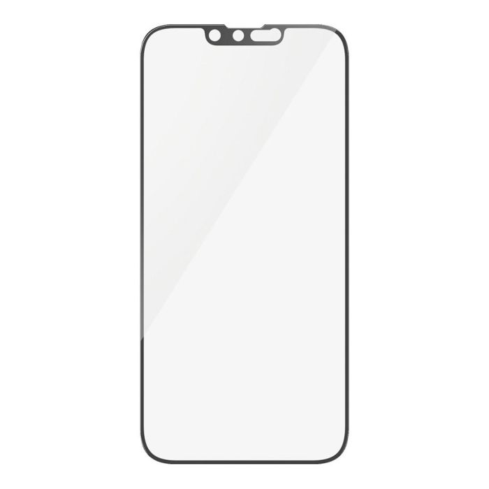 PanzerGlass UWF Protector de Pantalla para iPhone 16e, 14, 13, 13 Pro Ultra-Wide Fit con EasyAligner Vidrio Templado Transparente Resistente a Golpes y Rayones 3