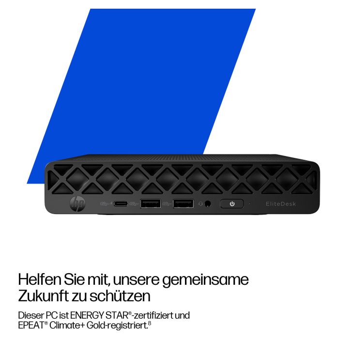 HP EliteDesk 800 G1i CU7-265T Mini PC 16GB RAM 512GB SSD Windows 11 Pro 10
