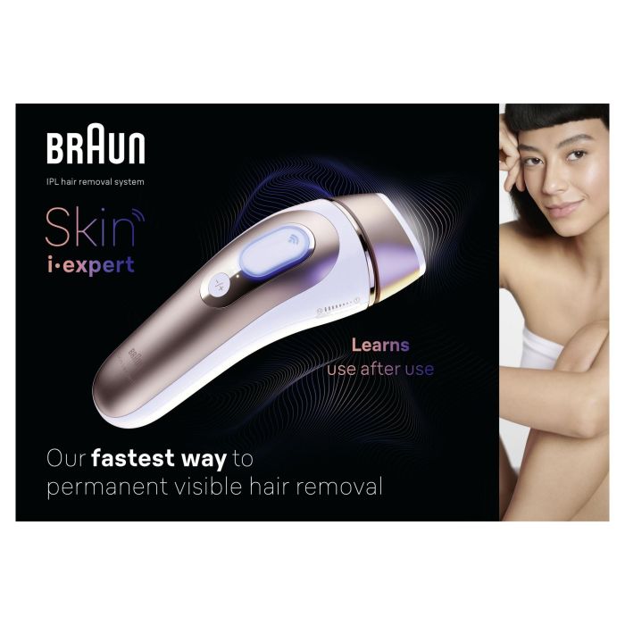 Braun IPL PL7253 BRA1732696888042 - Depiladora de luz pulsada, 240V, 400.000 destellos, Oro rosa/Blanco 5 Braun IPL PL7253 BRA1732696888042 - Depiladora de luz pulsada, 240V, 400.000 destellos, Oro rosa/Blanco 5