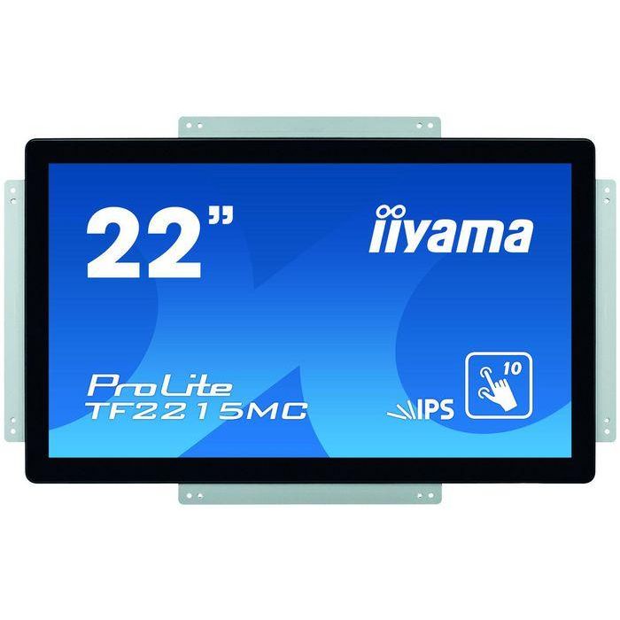 iiyama TF2215MC-B2 Monitor Táctil 21.5" Full HD IPS PCAP, IP65, Multitouch Through-Glass, Antihuellas para Kiosco/POS 2
