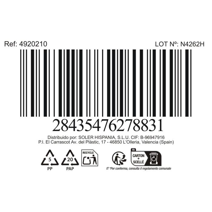 La Mediterranea Taza Almudena 90 cc Gris (36 Unidades) 3