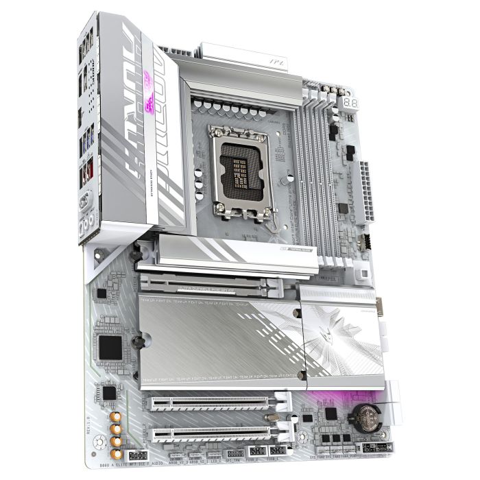 GIGABYTE B860 AORUS ELITE WIFI7 ICE Placa Base Intel B860 LGA 1851 ATX DDR5 Wi-Fi 7 2.5GbE USB4 2