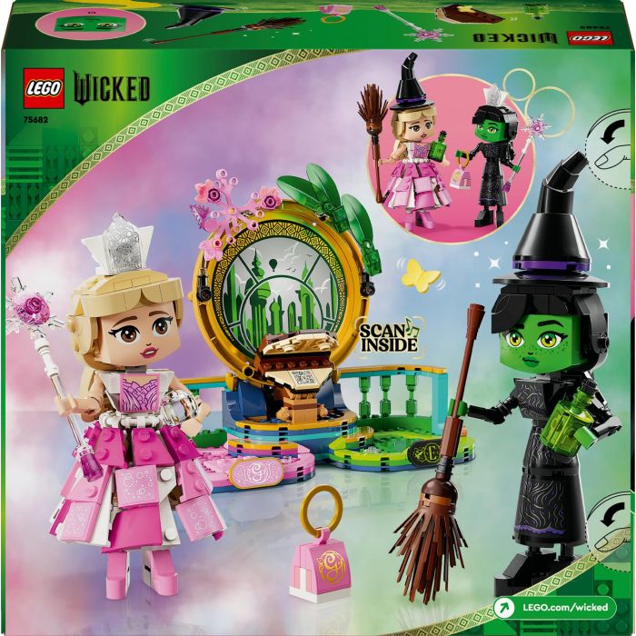 LEGO 75682 Minifiguras de Elphaba y Glinda de Wicked 8 LEGO 75682 Minifiguras de Elphaba y Glinda de Wicked 8