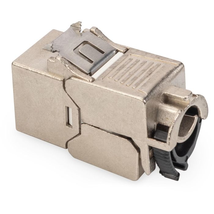 Digitus Módulo Keystone CAT 6A Apantallado RJ-45, Plano, Plata, para 10GBase-T, contact. Níquel/Dorado (Pack 24) 5
