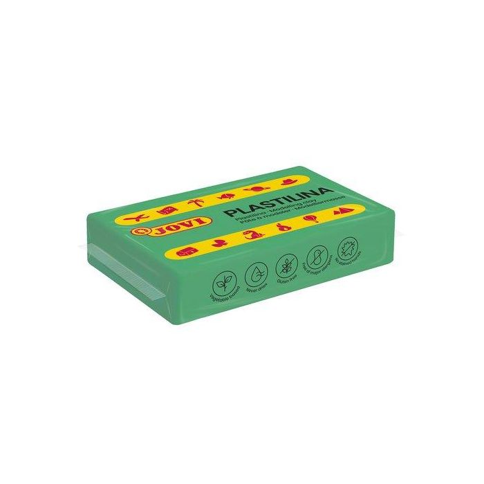Jovi Plastilina Pastilla 50 gr Verde Claro Caja 30 Ud