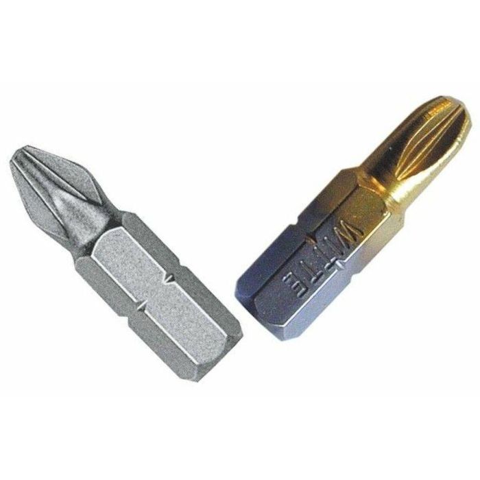 Juego de puntas WITTE Pozidriv PZ 10 Unidades 10 Piezas 1 Juego de puntas WITTE Pozidriv PZ 10 Unidades 10 Piezas 1
