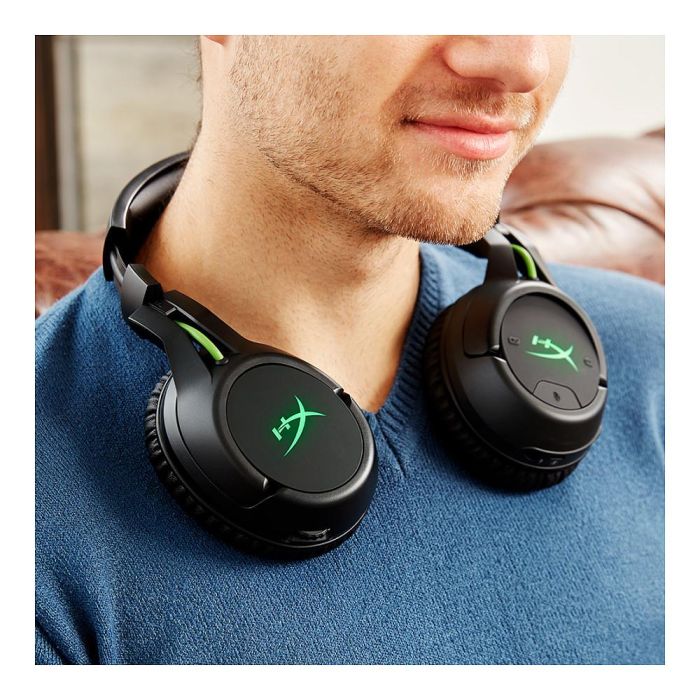 HyperX CloudX Flight Auriculares Gaming Inalámbricos Xbox Negro Verde 21000 Hz 6