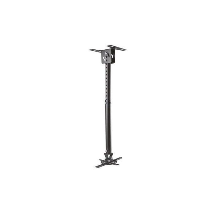 AISENS - SOPORTE UNIVERSAL PRO GIRATORIO, INCLINABLE Y EXTENSIBLE DE TECHO PARA PROYECTOR 20KG, NEGR 2 AISENS - SOPORTE UNIVERSAL PRO GIRATORIO, INCLINABLE Y EXTENSIBLE DE TECHO PARA PROYECTOR 20KG, NEGR 2