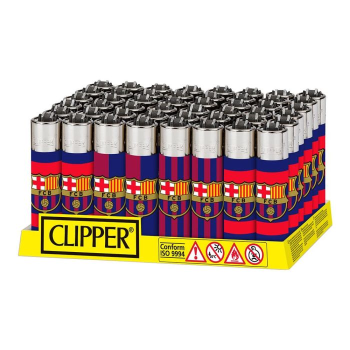 Encendedor cp11 escudo fc barcelona, colores variados. clipper 1