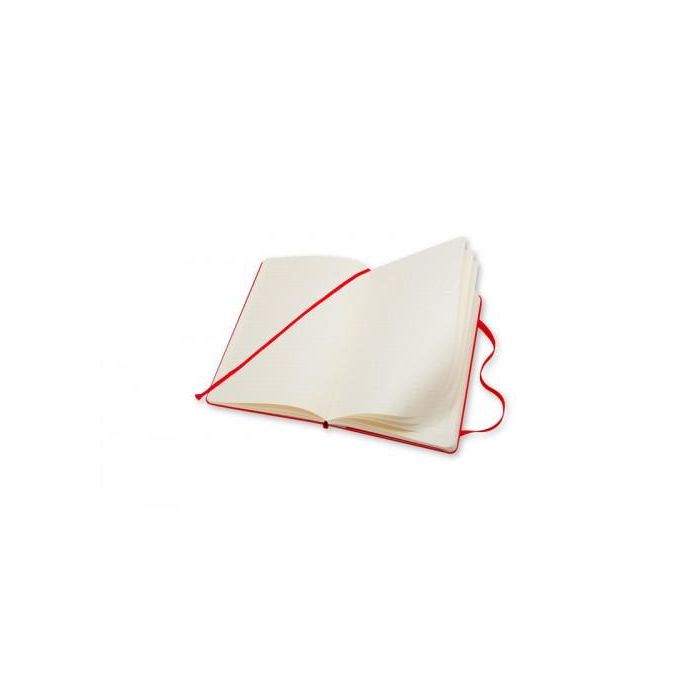 Moleskine LIBRETA CLASICA TAPA DURA ROJA P (9X14CM) RAYADA 192 hojas MM710R 3