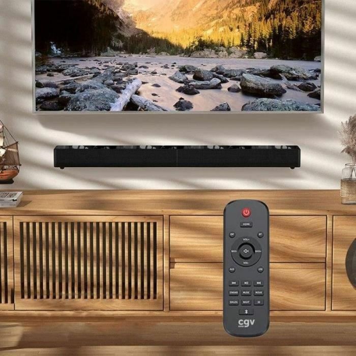CGV CGV1701128652672 Barra de sonido BDS ALTO con subwoofers integrados, 80W, HDMI ARC y Óptico 1 CGV CGV1701128652672 Barra de sonido BDS ALTO con subwoofers integrados, 80W, HDMI ARC y Óptico 1