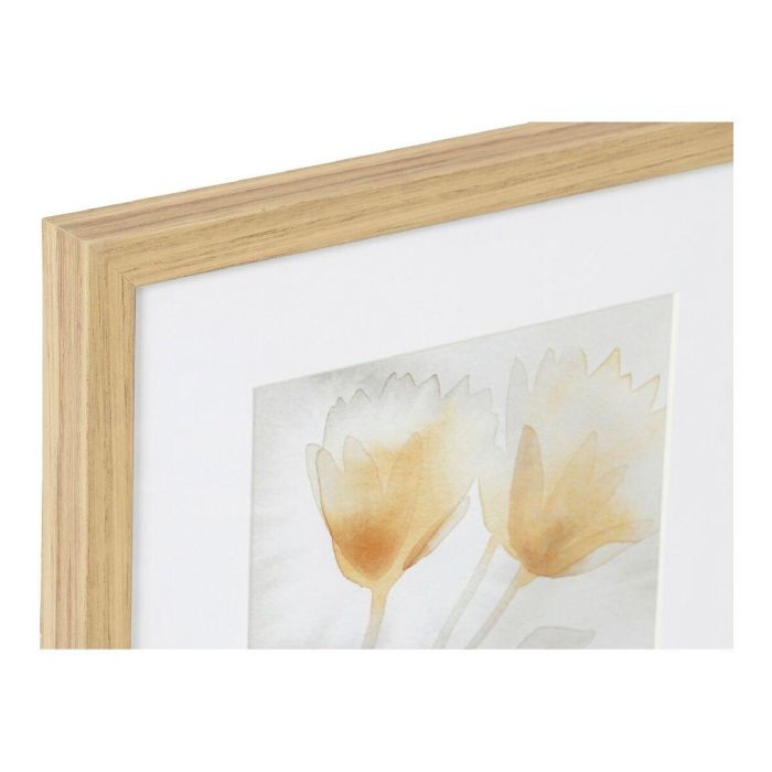 Cuadro Tradicional DKD Home Decor Marron Claro Beige 3 x 38 x 33 cm (2 Unidades) 2