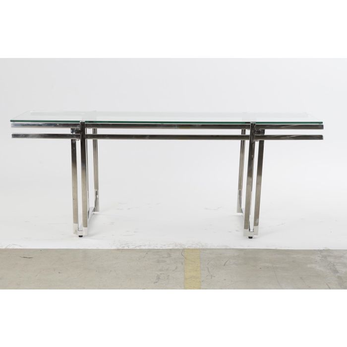 DKD Home Decor Mesa Centro Chic Plateado Cristal 60 x 45 x 120 cm 4 DKD Home Decor Mesa Centro Chic Plateado Cristal 60 x 45 x 120 cm 4