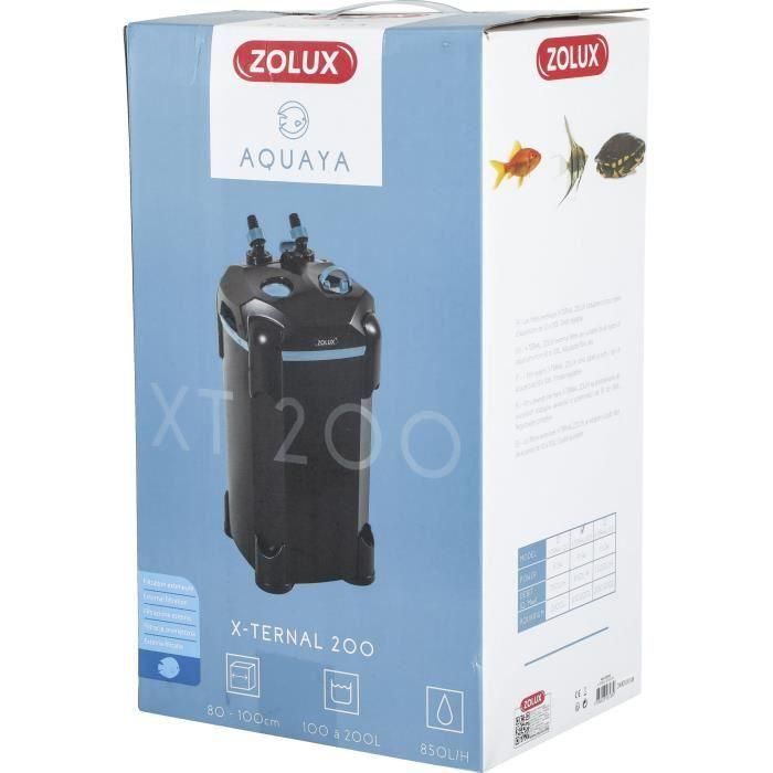 Zolux ZOL3336023265339 Filtro externo Xternal 200 para acuarios 100-200L, caudal 850L/h, 9.3W 4 Zolux ZOL3336023265339 Filtro externo Xternal 200 para acuarios 100-200L, caudal 850L/h, 9.3W 4