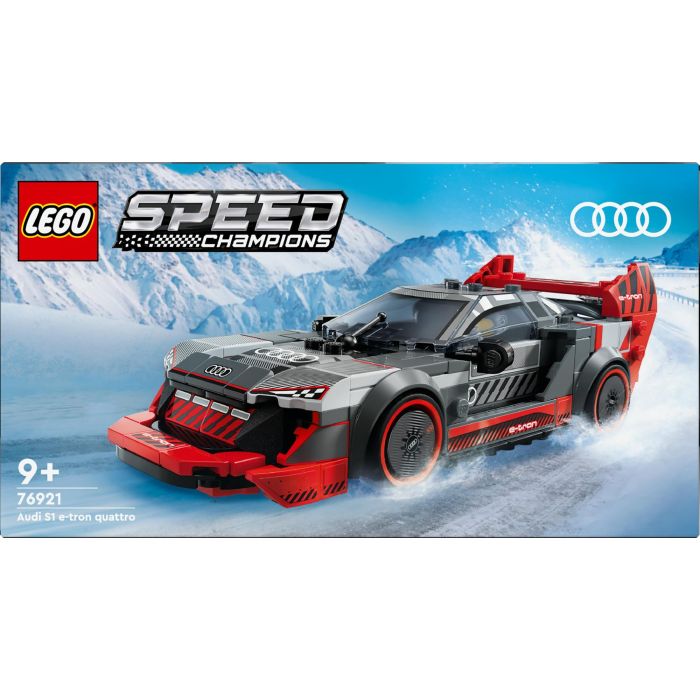 LEGO 76921 Coche de Carreras Audi S1 e-tron quattro Speed Champions, réplica 2022. Incluye minifigura y techo desmontable. Para +9 años. 11 LEGO 76921 Coche de Carreras Audi S1 e-tron quattro Speed Champions, réplica 2022. Incluye minifigura y techo desmontable. Para +9 años. 11