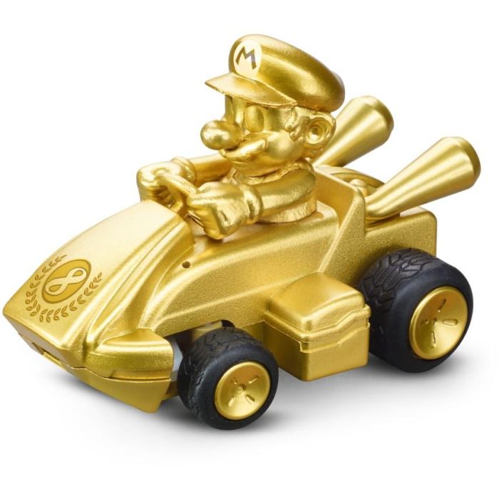 Carrera - Mini Racer - 2.4GHz Mario Kart(TM) Mini RC. Mario - Gold (Paperbox) 0 Carrera - Mini Racer - 2.4GHz Mario Kart(TM) Mini RC. Mario - Gold (Paperbox) 0