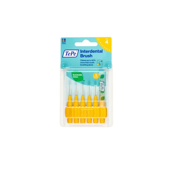 Tepe Cepillo Interdental Amarillo 0.7 mm Blister 6 Unidades