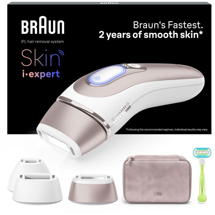 Braun IPL PL7253 BRA1732696888042 - Depiladora de luz pulsada, 240V, 400.000 destellos, Oro rosa/Blanco 0 Braun IPL PL7253 BRA1732696888042 - Depiladora de luz pulsada, 240V, 400.000 destellos, Oro rosa/Blanco 0