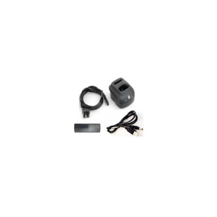 Zebra KT-CHS5000-1 Barcode Reader Charger Negro 1 Ranura con Fuente de Alimentación