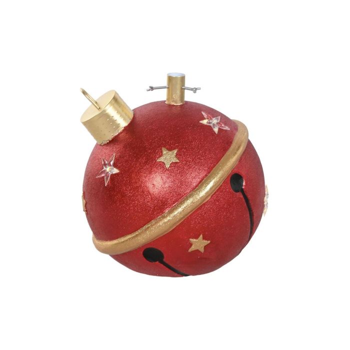 DKD Home Decor Base para Árbol de Navidad Tradicional, con LED, Magnesia, Colores Rojo y Dorado, 40.5x40.5x40 cm 0 DKD Home Decor Base para Árbol de Navidad Tradicional, con LED, Magnesia, Colores Rojo y Dorado, 40.5x40.5x40 cm 0
