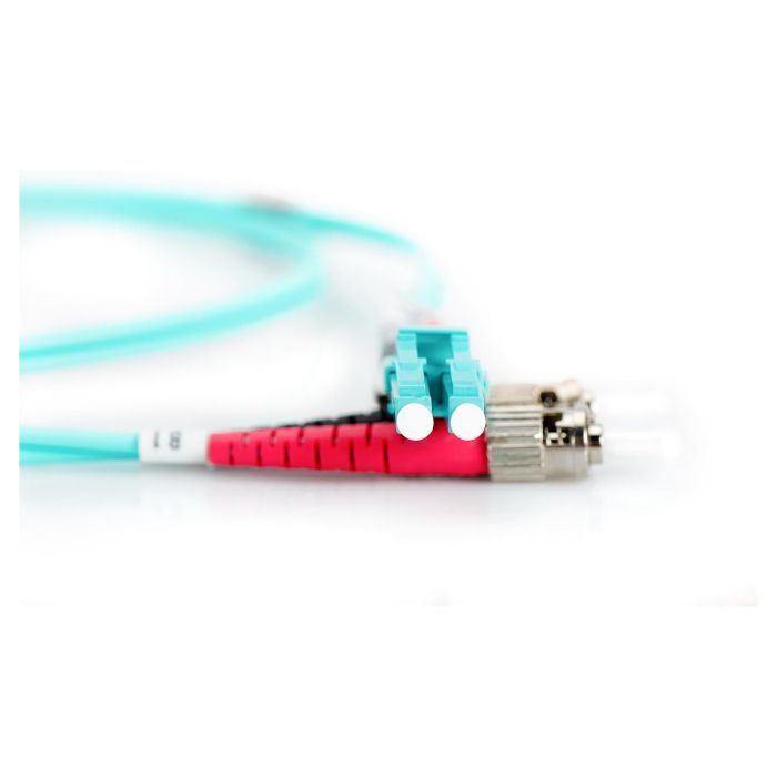 Digitus Cable de Fibra Óptica LWL Patchkabel LC -> ST 2.00m Multimode Duplex OM3 0 Digitus Cable de Fibra Óptica LWL Patchkabel LC -> ST 2.00m Multimode Duplex OM3 0
