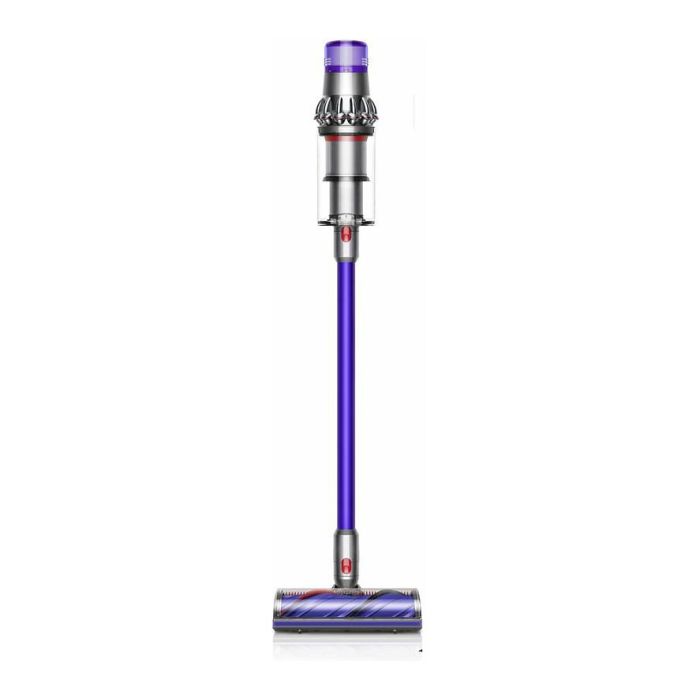 Dyson V11 Advanced Aspiradora Escoba 2 en 1 Sin Bolsa, Batería Recargable, Color Níquel/Púrpura, para Alfombra y Suelos Duros