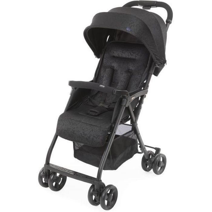 Chicco Ohlala 3 Silla de Paseo para Bebés Ultraligera y Práctica, 3.8kg, Homologada Desde Nacimiento, Respaldo Reclinable en Múltiples Posiciones, Jet Black Chicco Ohlala 3 Silla de Paseo para Bebés Ultraligera y Práctica, 3.8kg, Homologada Desde Nacimiento, Respaldo Reclinable en Múltiples Posiciones, Jet Black