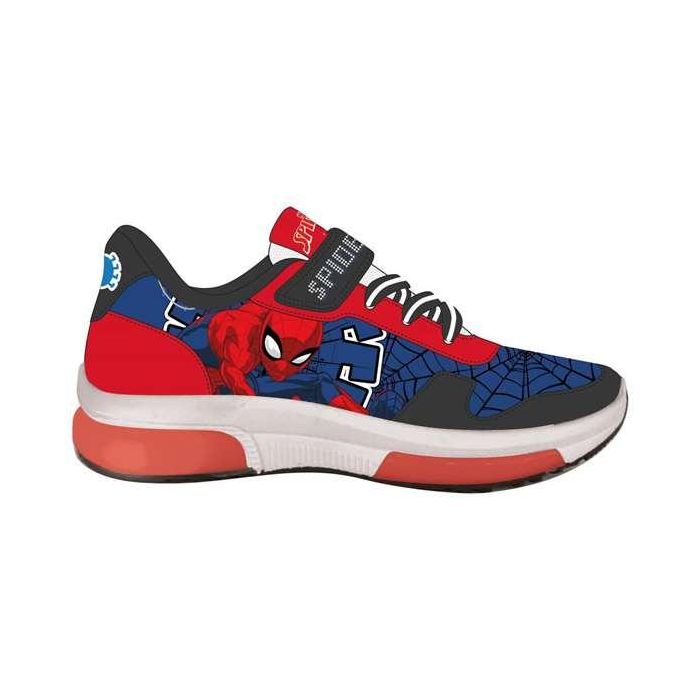 Cerdá t030 Zapatillas Deportivas Infantiles Spiderman con Luces para Niño/Niña a partir de 3 años, Suela PVC, Color Azul, Talla 30 0 Cerdá t030 Zapatillas Deportivas Infantiles Spiderman con Luces para Niño/Niña a partir de 3 años, Suela PVC, Color Azul, Talla 30 0