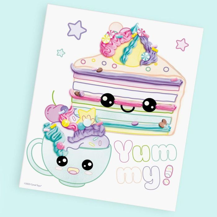 Canal Toys ART 019 - Kit de Pintura Fluffy Paint Art Lab CTART019 para Niños 7