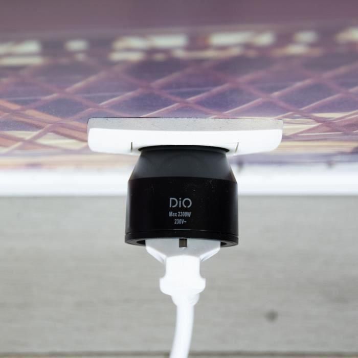 Kit de enchufes conectados - DiO CONNECTED HOME - 8 enchufes nano negros On/Off - 2 mandos a distancia de 3 canales - DiO 1.0 2 Kit de enchufes conectados - DiO CONNECTED HOME - 8 enchufes nano negros On/Off - 2 mandos a distancia de 3 canales - DiO 1.0 2